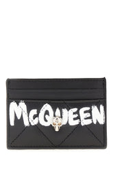 Black leather card holder -  | High Quality Luxury Handbag Shop