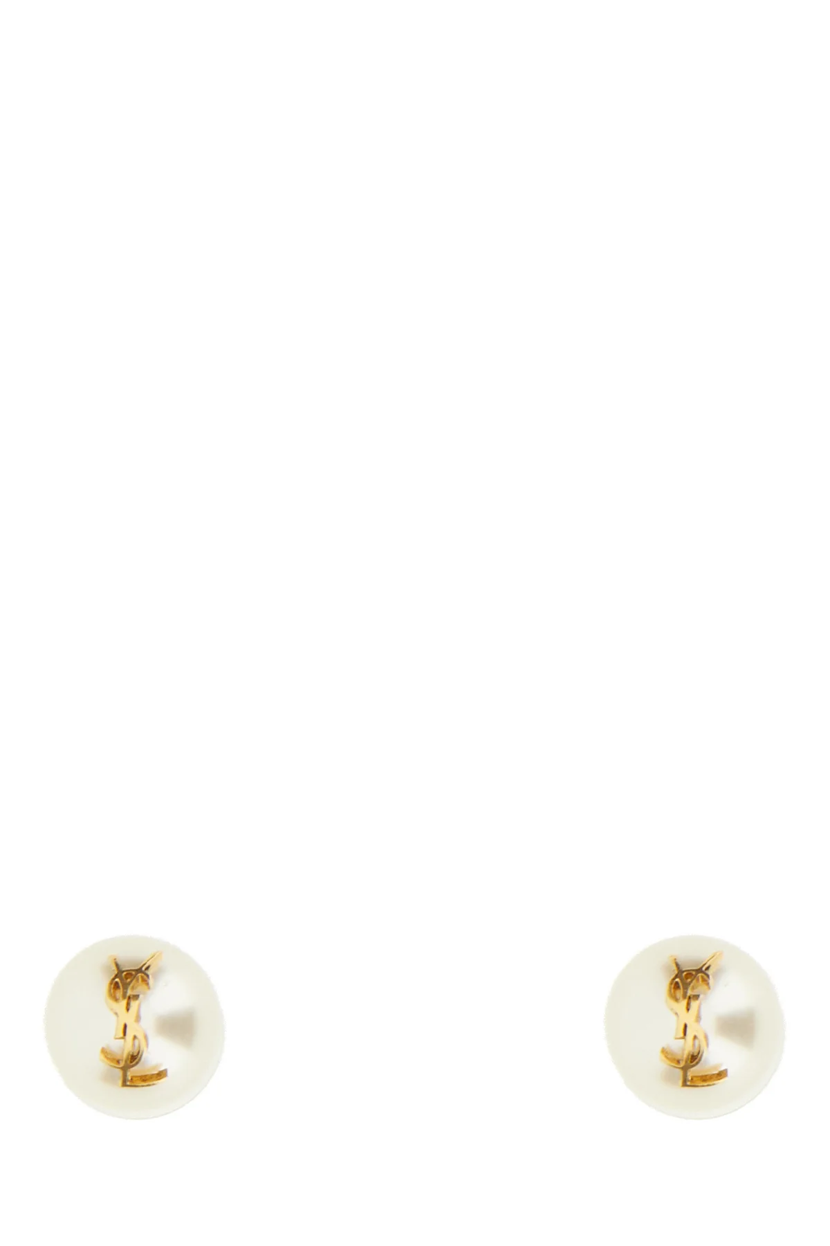 Gold metal and pearl earrings -  | High Quality Luxury Handbag Shop
