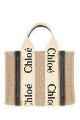 Linen small Woody handbag -  | High Quality Luxury Handbag Shop