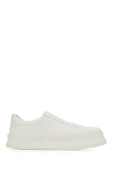 Ivory leather sneakers -  | High Quality Luxury Handbag Shop