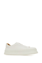 Ivory leather sneakers -  | High Quality Luxury Handbag Shop