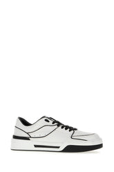 Two-tone leather New Roma sneakers -  | High Quality Luxury Handbag Shop