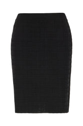 Black stretch viscose blend skirt -  | High Quality Luxury Handbag Shop