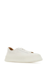 Ivory leather sneakers -  | High Quality Luxury Handbag Shop