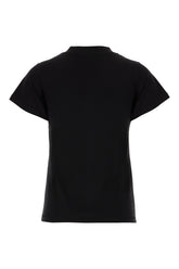 Black cotton t-shirt -  | High Quality Luxury Handbag Shop