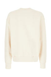 Sand cotton oversize sweatshirt -  | High Quality Luxury Handbag Shop