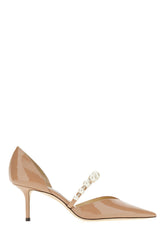 Biscuit leather Aurelie pumps -  | High Quality Luxury Handbag Shop