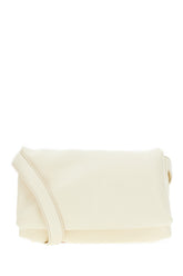 Ivory leather Prisma crossbody bag -  | High Quality Luxury Handbag Shop