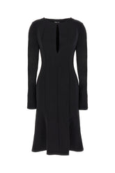 Black stretch viscose dress -  | High Quality Luxury Handbag Shop