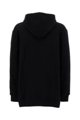 Black cotton sweatshirt -  | High Quality Luxury Handbag Shop