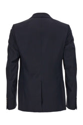 Midnight blue wool blazer -  | High Quality Luxury Handbag Shop