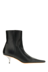 Black nappa leather ankle boots -  | High Quality Luxury Handbag Shop