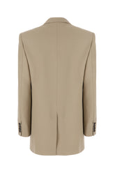 Cappuccino wool blazer -  | High Quality Luxury Handbag Shop