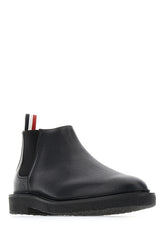 Black leather ankle boots -  | High Quality Luxury Handbag Shop