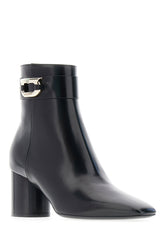 Black nappa leather ankle boots -  | High Quality Luxury Handbag Shop