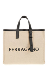 Sand canvas shopping bag -  | High Quality Luxury Handbag Shop