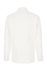 White stretch cotton shirt -  | High Quality Luxury Handbag Shop