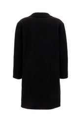 Black wool blend coat -  | High Quality Luxury Handbag Shop