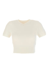 White angora blend sweater -  | High Quality Luxury Handbag Shop