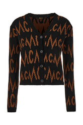 Embroidered cashmere blend oversize cardigan -  | High Quality Luxury Handbag Shop