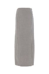 Embroidered wool skirt -  | High Quality Luxury Handbag Shop