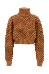 Camel alpaca blend sweater -  | High Quality Luxury Handbag Shop