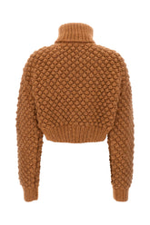 Camel alpaca blend sweater -  | High Quality Luxury Handbag Shop