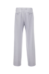 Light grey stretch wool pants -  | High Quality Luxury Handbag Shop