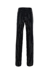 Black triacetate blend pant -  | High Quality Luxury Handbag Shop