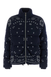 Midnight blue wool down jacket -  | High Quality Luxury Handbag Shop