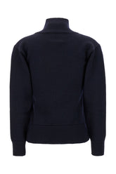 Midnight blue wool sweater -  | High Quality Luxury Handbag Shop