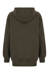 Mud cotton oversize sweatshirt -  | High Quality Luxury Handbag Shop