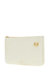 Ivory nappa leather crossbody bag -  | High Quality Luxury Handbag Shop