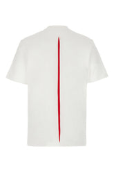 T-shirt in cotone bianco -  | High Quality Luxury Handbag Shop