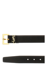 Black leather belt -  | High Quality Luxury Handbag Shop