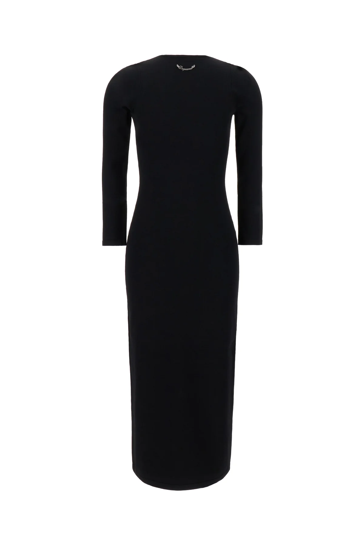Black stretch viscose dress -  | High Quality Luxury Handbag Shop
