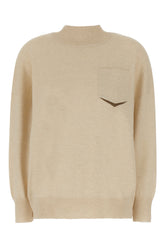 Sand cashmere sweater -  | High Quality Luxury Handbag Shop