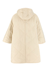 Sand polyester padded poncho -  | High Quality Luxury Handbag Shop
