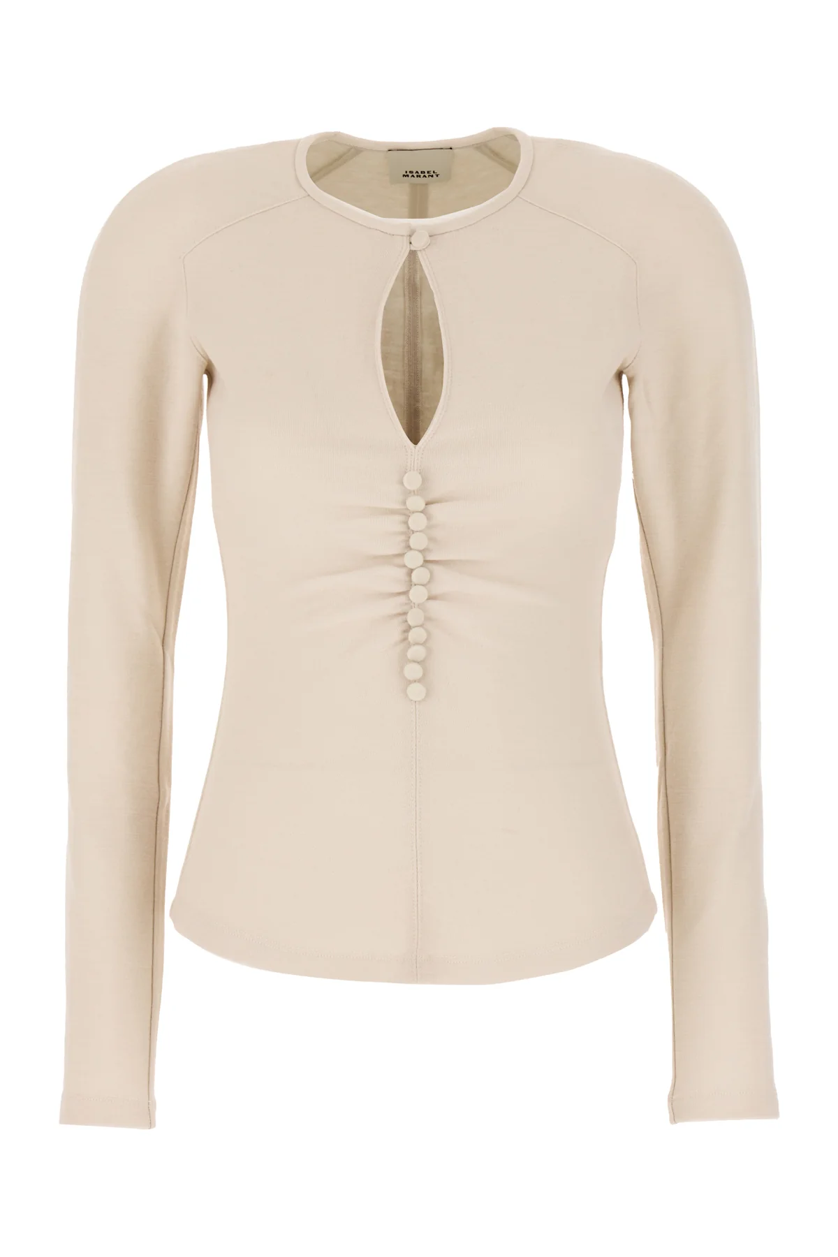 Cappuccino viscose blend top -  | High Quality Luxury Handbag Shop