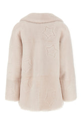 Ivory shearling coat -  | High Quality Luxury Handbag Shop