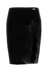 Gonna in lana nera -  | High Quality Luxury Handbag Shop