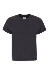 Slate cotton t-shirt -  | High Quality Luxury Handbag Shop