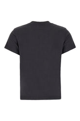 Slate cotton t-shirt -  | High Quality Luxury Handbag Shop