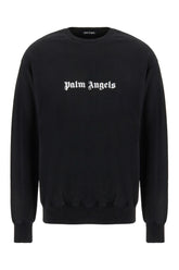 Black cotton oversize sweatshirt -  | High Quality Luxury Handbag Shop