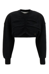Black cotton sweatshirt -  | High Quality Luxury Handbag Shop
