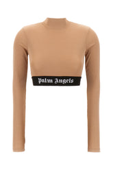 Biscuit stretch polyester top -  | High Quality Luxury Handbag Shop