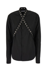 Black cotton shirt -  | High Quality Luxury Handbag Shop