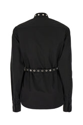 Black cotton shirt -  | High Quality Luxury Handbag Shop