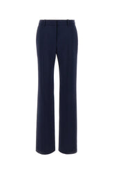Midnight blue stretch wool blend pant -  | High Quality Luxury Handbag Shop