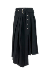 Black polyester skirt -  | High Quality Luxury Handbag Shop
